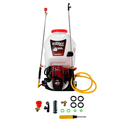 Fumigadora aspersora HKF254T Swedish Husky Power 25 L de doble varilla