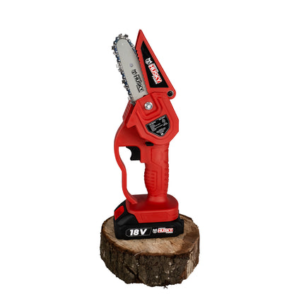 Mini Sierra Eléctrica Swedish Husky Power Con Barra 4 Pulgadas Batería 18v – HK-MINI40