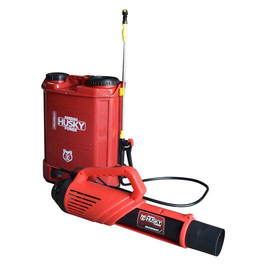 Kit de Fumigadora Eléctrica Recargable Con Bazuka Husky SETBUSTER