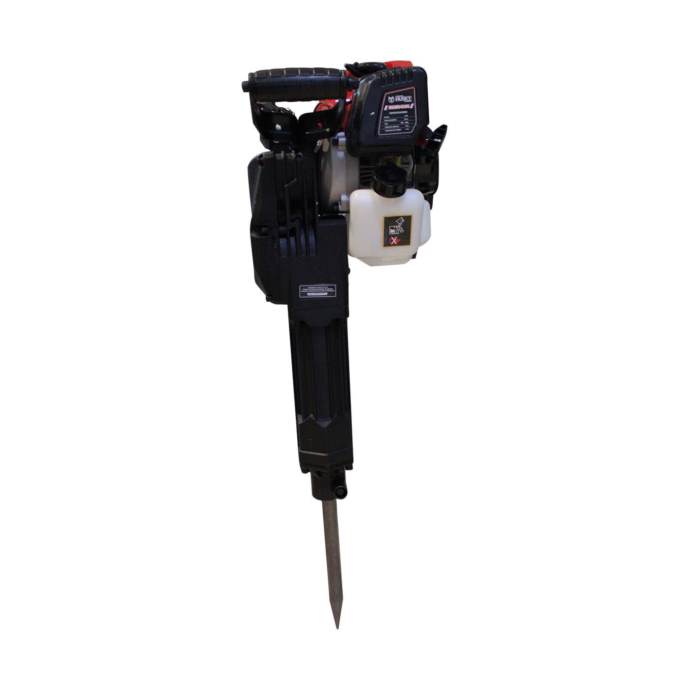 Martillo Demoledor A Gasolina 52cc 3 Hp 2 Tiempos  24 Kg 45J Husky HKMD4500