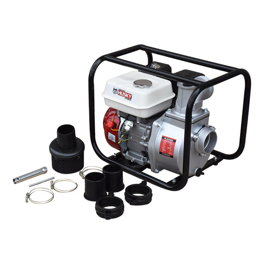 Motobomba 3"x3" Motor A Gasolina 6.5 Hp Autocebante 4 Tiempos Husky RLB3365