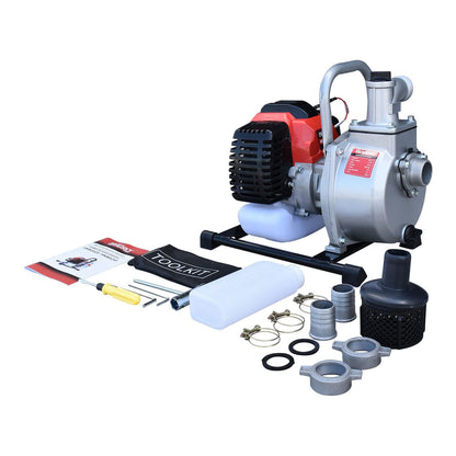 Motobomba A Gasolina 52cc 2.5 Hp Portátil Aucotcebante 2 Tiempos 1.5"x1.5" Husky HKW5240