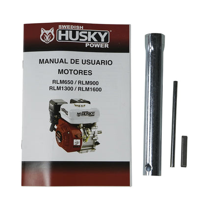 Motor A Gasolina 270cc 9 Hp Flecha Cuñero Arranque Manual Husky RLM900