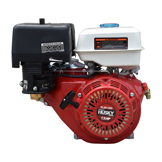 Motor A Gasolina 389cc 13 Hp Flecha Cuñero Arranque Manual Husky RLM1300M