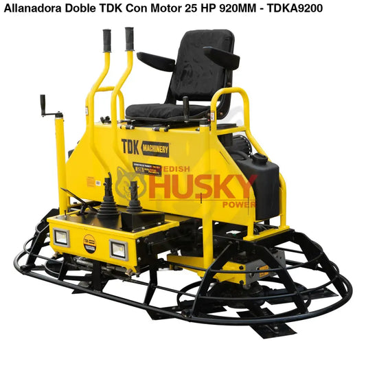 Allanadora Doble TDK Con Motor 25 HP 920MM - TDKA9200