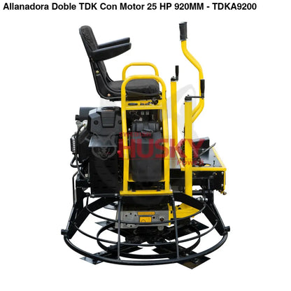 Allanadora Doble TDK Con Motor 25 HP 920MM - TDKA9200