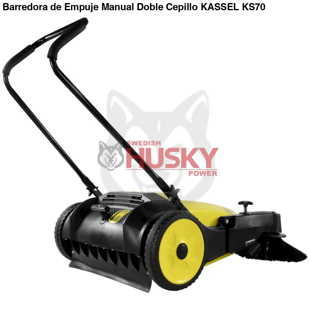Barredora de Empuje Manual Doble Cepillo KASSEL KS70