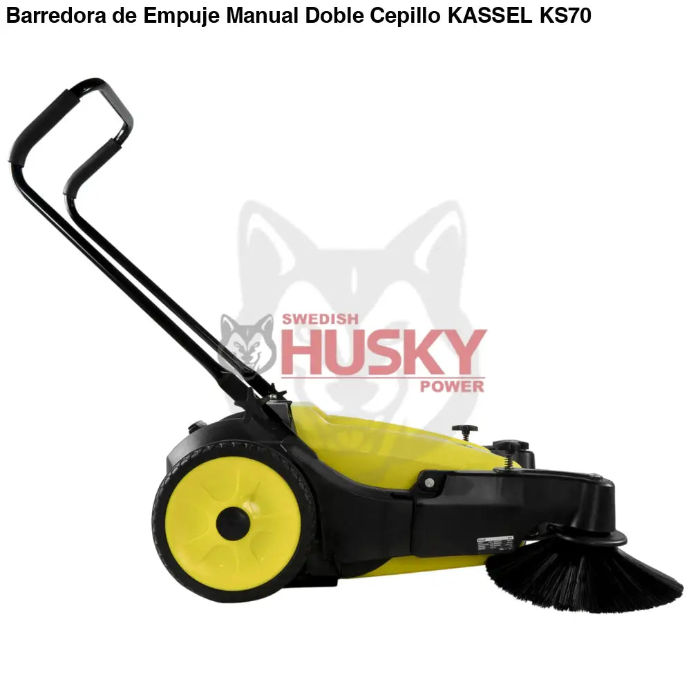 Barredora de Empuje Manual Doble Cepillo KASSEL KS70