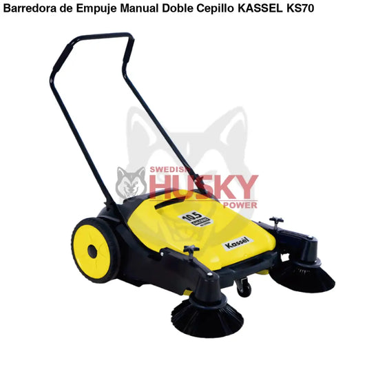 Barredora de Empuje Manual Doble Cepillo KASSEL KS70