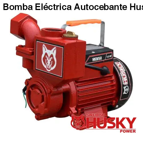 Bomba Eléctrica Autocebante Husky 1X1 1/2 HP 370W HKW50