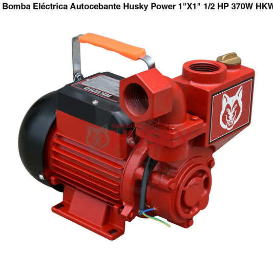 Bomba Eléctrica Autocebante Husky 1"X1" 1/2 HP 370W HKW50