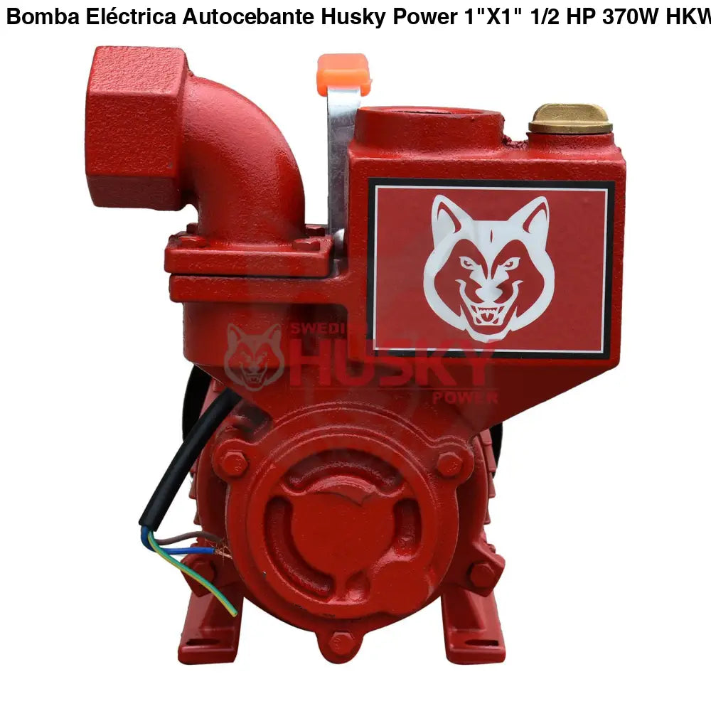 Bomba Eléctrica Autocebante Husky 1"X1" 1/2 HP 370W HKW50
