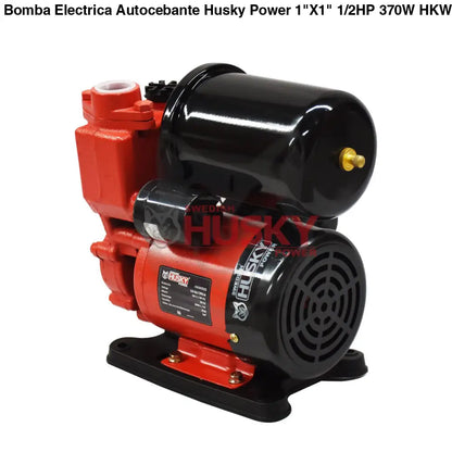 Bomba Electrica Autocebante Husky  1"X1" 1/2HP 370W HKW5125