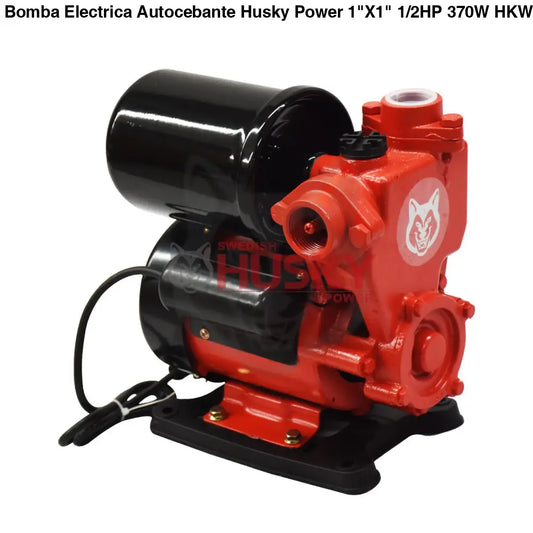 Bomba Electrica Autocebante Husky  1"X1" 1/2HP 370W HKW5125