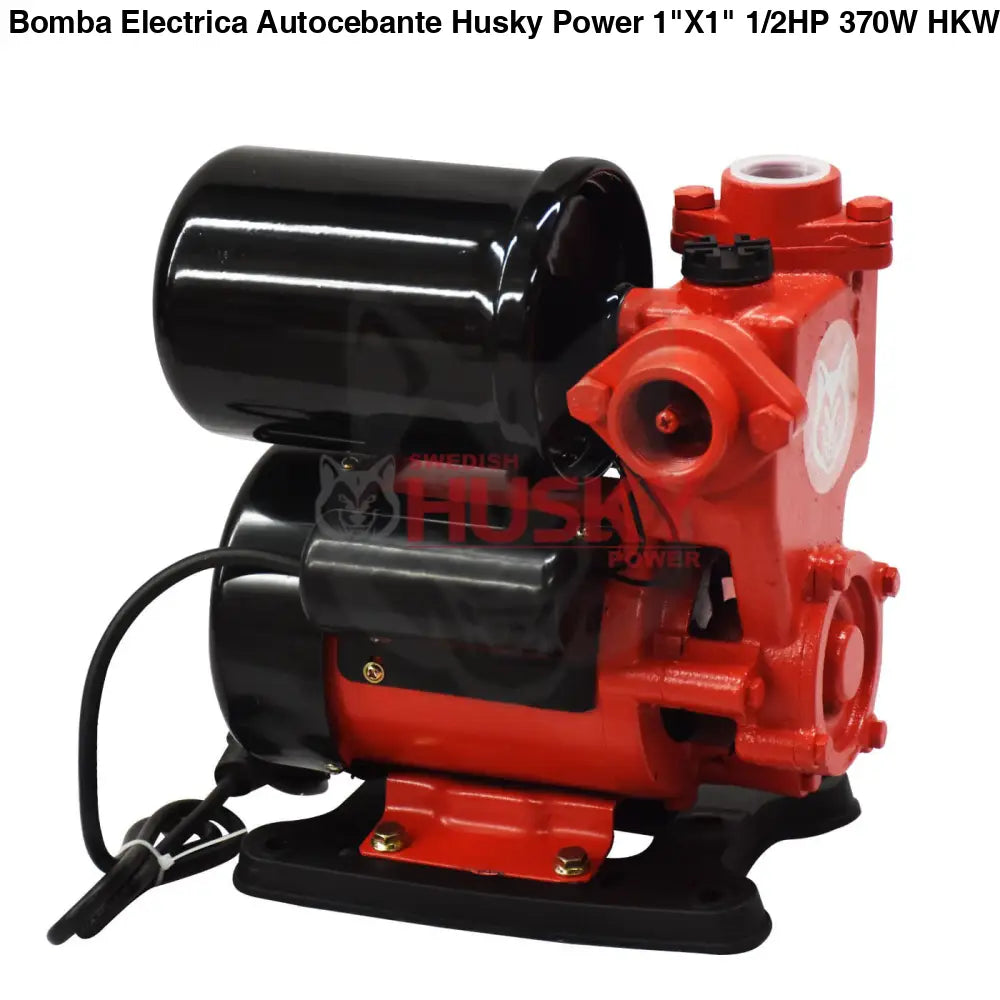 Bomba Electrica Autocebante Husky  1"X1" 1/2HP 370W HKW5125