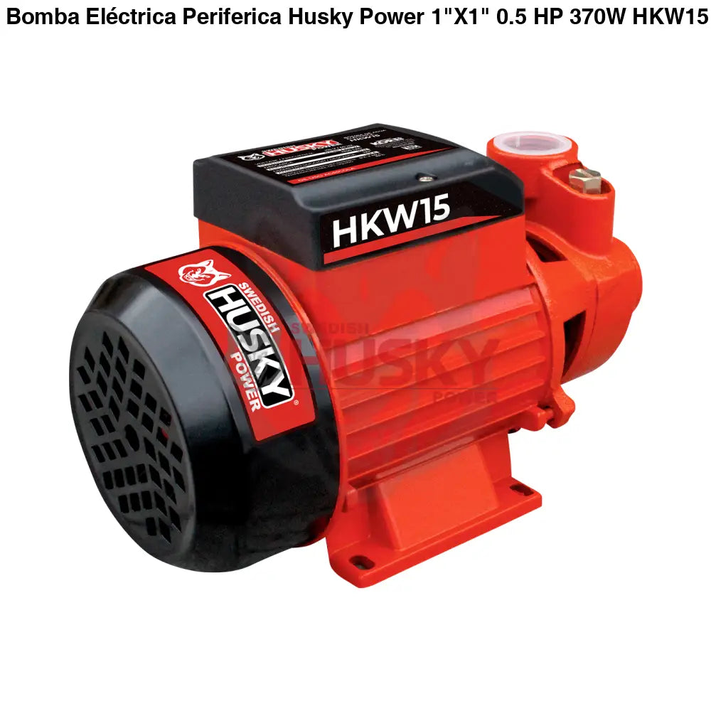 Bomba Eléctrica Periferica Husky 1"X1" 0.5 HP 370W HKW15