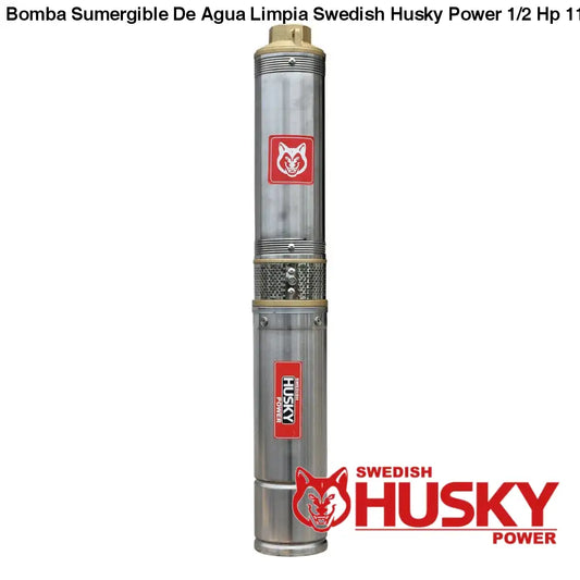 Bomba Sumergible De Agua Limpia Swedish Husky Power 1/2 Hp