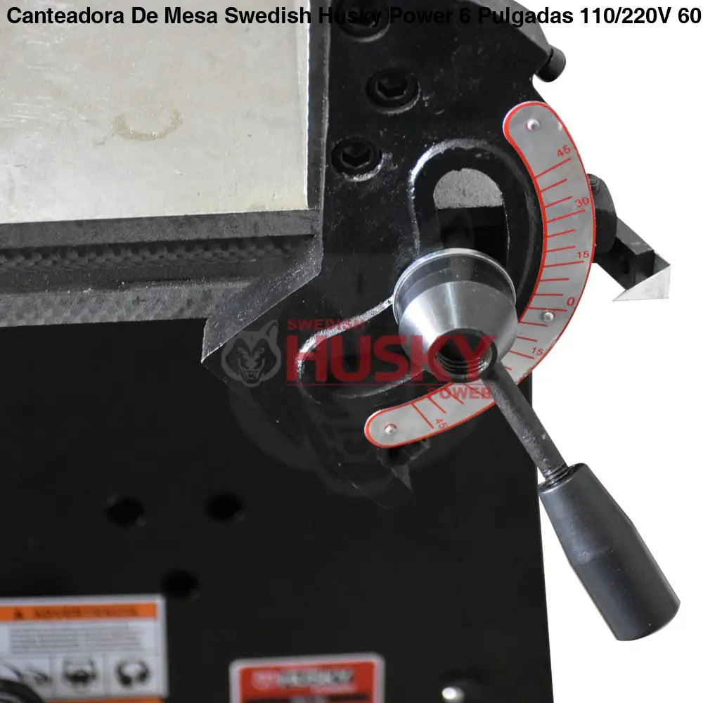 Canteadora De Mesa Swedish Husky Power 6 Pulgadas 110/220V 60HZ 1 HP HKC106