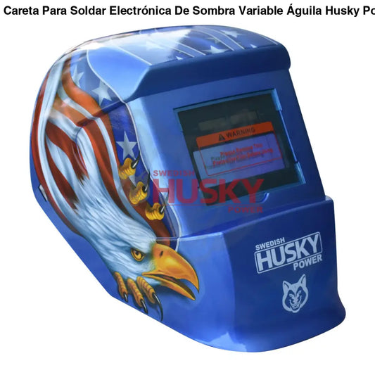 Careta Para Soldar Electrónica De Sombra Variable Águila Husky HKC55