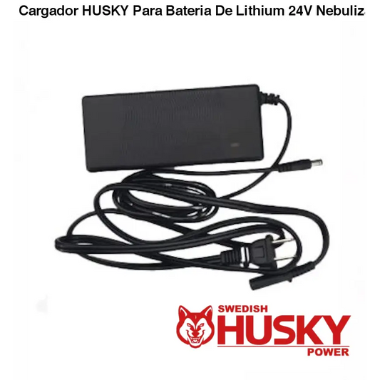 Cargador HUSKY Para Bateria De Lithium 24V Nebulizador