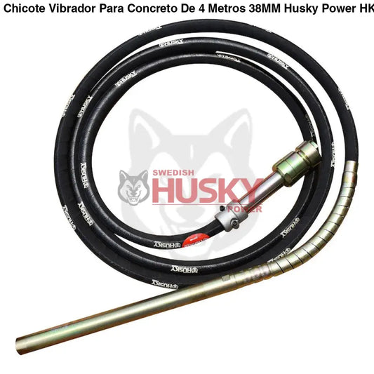 Chicote Vibrador Para Concreto De 4 Metros 38MM Husky HKV384
