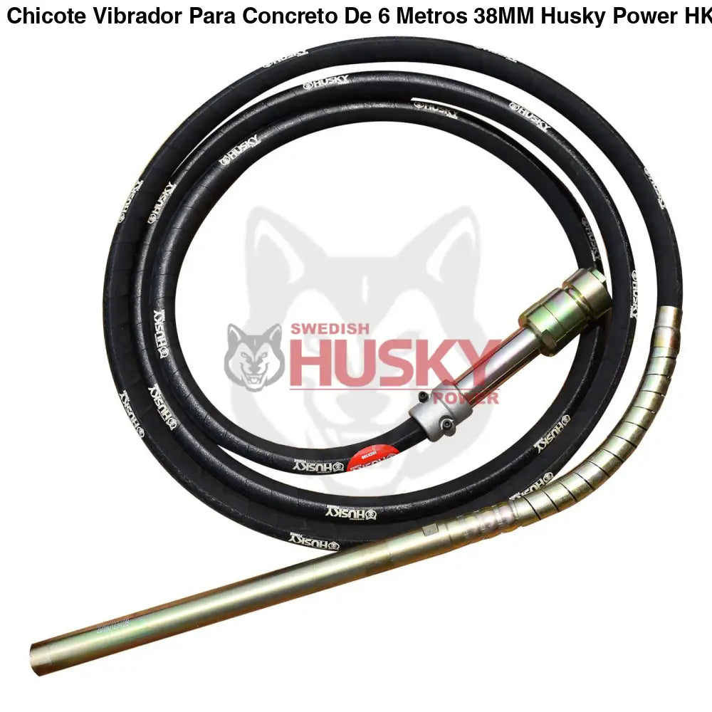 Chicote Vibrador Para Concreto De 6 Metros 38MM Husky HKCV386