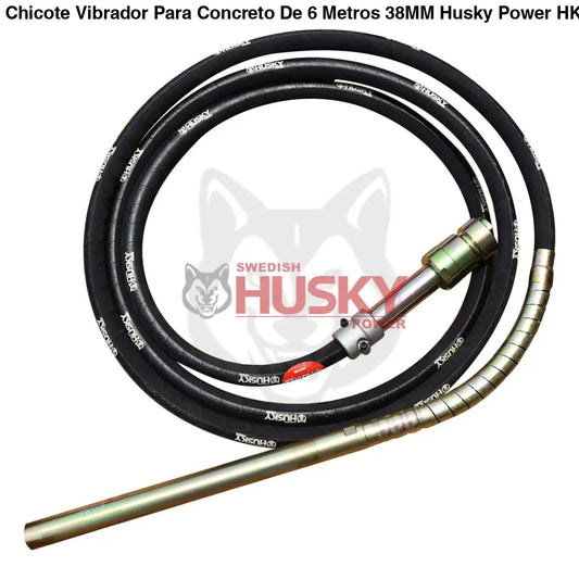 Chicote Vibrador Para Concreto De 6 Metros 38MM Husky HKCV386