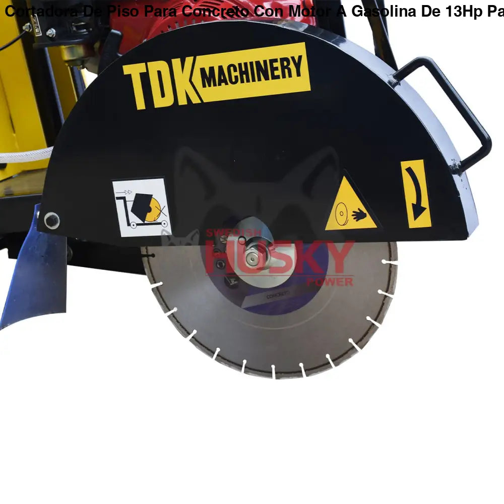 Cortadora De Piso Para Concreto Con Motor A Gasolina De 13Hp Para Discos De 14" TDK TDK400-HK13