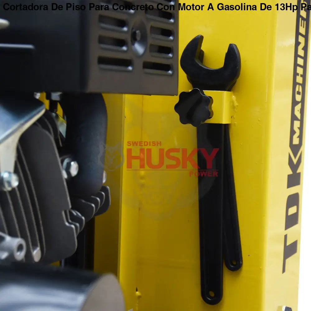 Cortadora De Piso Para Concreto Con Motor A Gasolina De 13Hp Para Discos De 14" TDK TDK400-HK13