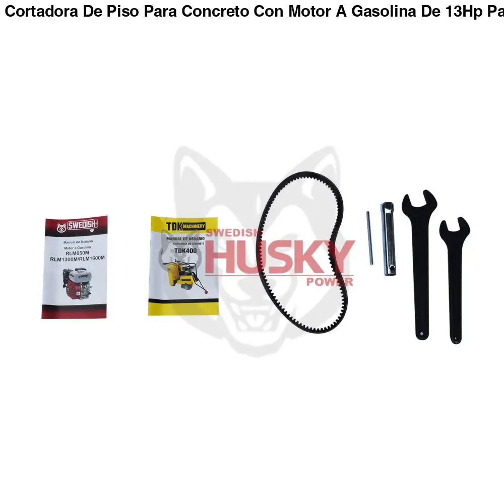 Cortadora De Piso Para Concreto Con Motor A Gasolina De 13Hp Para Discos De 14" TDK TDK400-HK13
