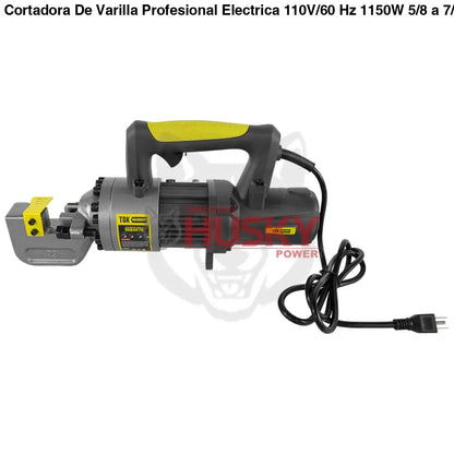 Cortadora De Varilla Profesional Electrica 110V/60 Hz 1150W  5/8 a 7/8 De Corte TDK MACHINERY - REBAR78