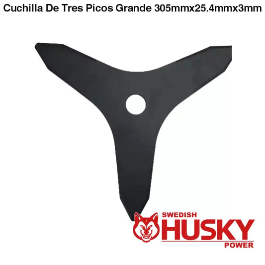 Cuchilla De Tres Picos Grande 305mmx25.4mmx3mm