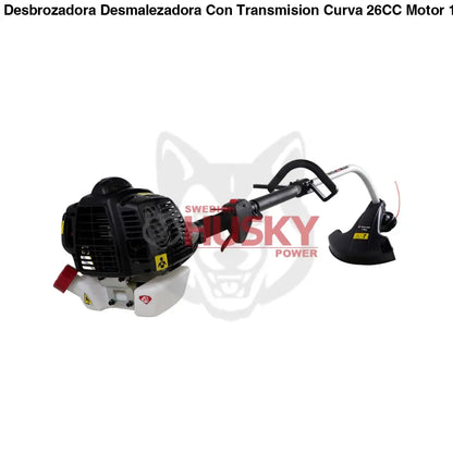 Desbrozadora Desmalezadora Con Transmision Curva 26CC Motor 1 HP  STALLION  STD26C