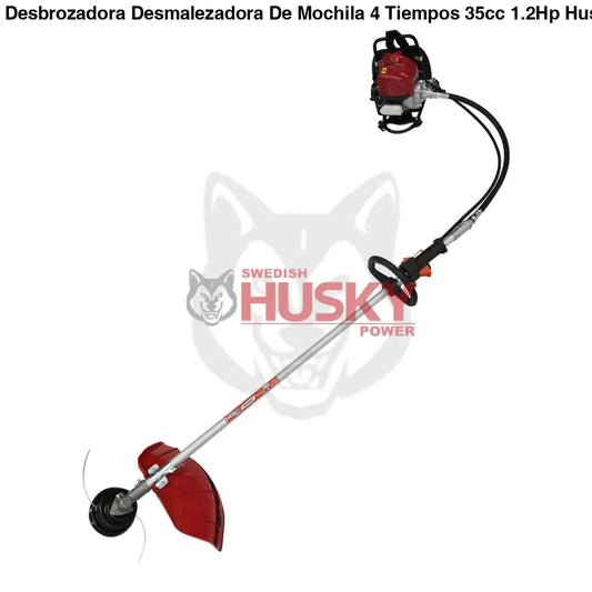 Desbrozadora Desmalezadora De Mochila 4 Tiempos 35cc 1.2Hp Husky HKD35M4T