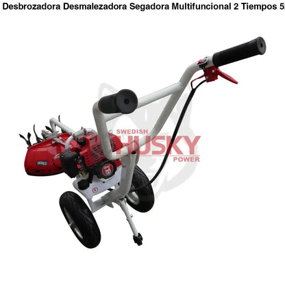 Desbrozadora Desmalezadora Segadora Multifuncional 2 Tiempos 52cc 2.5Hp Husky HKSM5200 - Desbrozadora