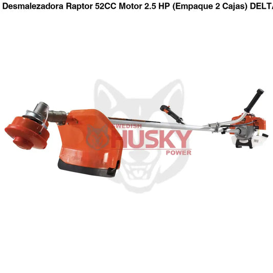 Desmalezadora Raptor 52CC Motor 2.5 HP (Empaque 2 Cajas) DELTA350