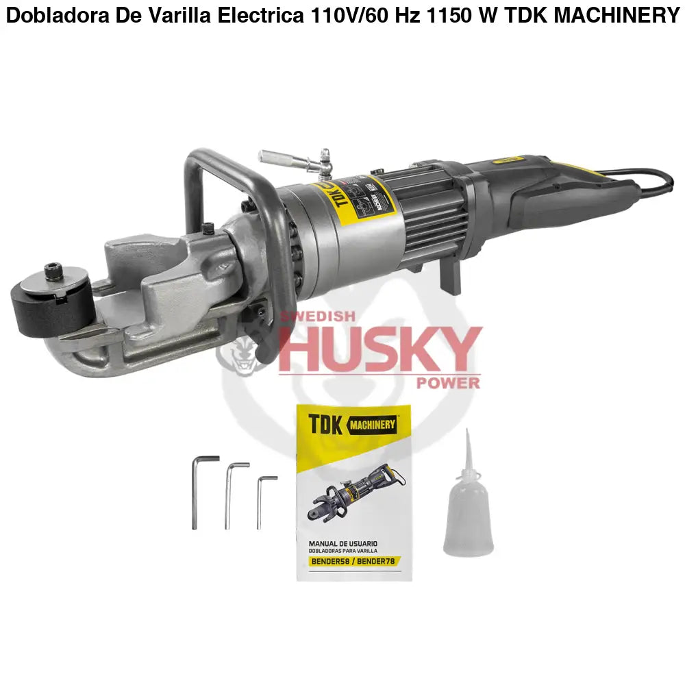 Dobladora De Varilla Electrica 110V/60 Hz 1150 W TDK MACHINERY - BENDER78