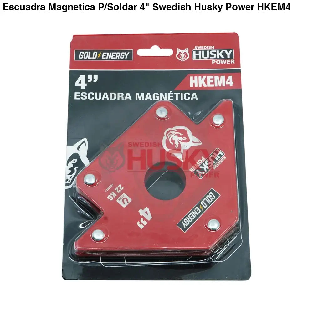Escuadra Magnetica P/Soldar 4" Swedish Husky Power HKEM4