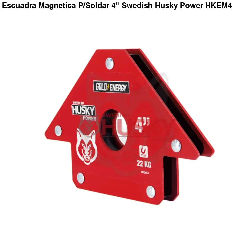 Escuadra Magnetica P/Soldar 4" Swedish Husky Power HKEM4