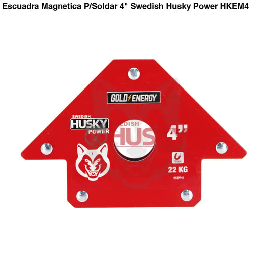 Escuadra Magnetica P/Soldar 4" Swedish Husky Power HKEM4