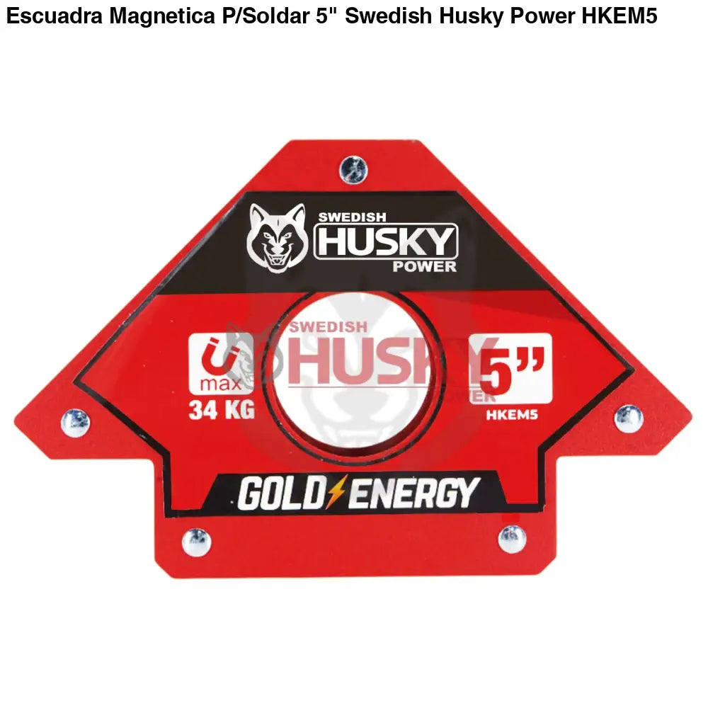 Escuadra Magnetica P/Soldar 5" Swedish Husky Power HKEM5