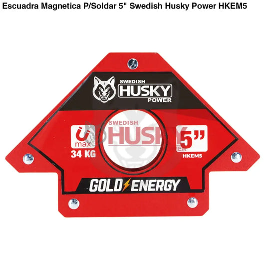 Escuadra Magnetica P/Soldar 5" Swedish Husky Power HKEM5