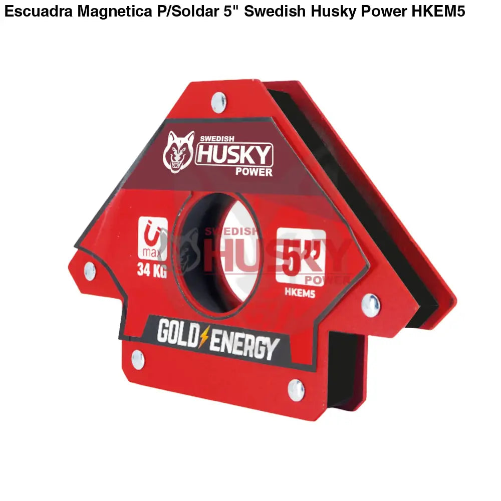 Escuadra Magnetica P/Soldar 5" Swedish Husky Power HKEM5