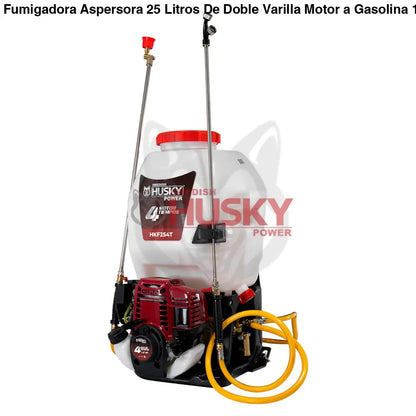 Fumigadora aspersora HKF254T Swedish Husky Power 25 L de doble varilla