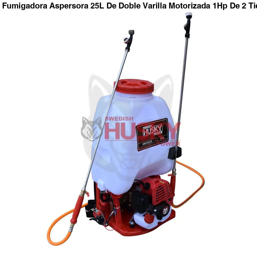 Fumigadora Aspersora 25L De Doble Varilla Motorizada 1Hp De 2 Tiempos 26 CC Husky HKF2515