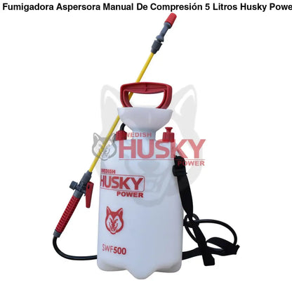 Fumigadora Aspersora Manual De Compresión 5 Litros Husky SWF500