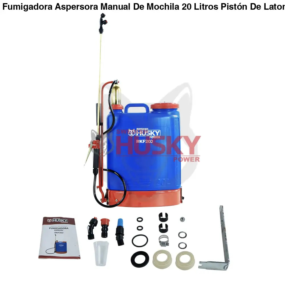 Fumigadora Aspersora Manual De Mochila 20 Litros Pistón De Laton Husky RKF20J