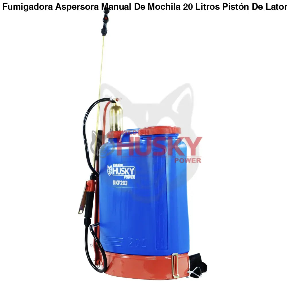 Fumigadora Aspersora Manual De Mochila 20 Litros Pistón De Laton Husky RKF20J