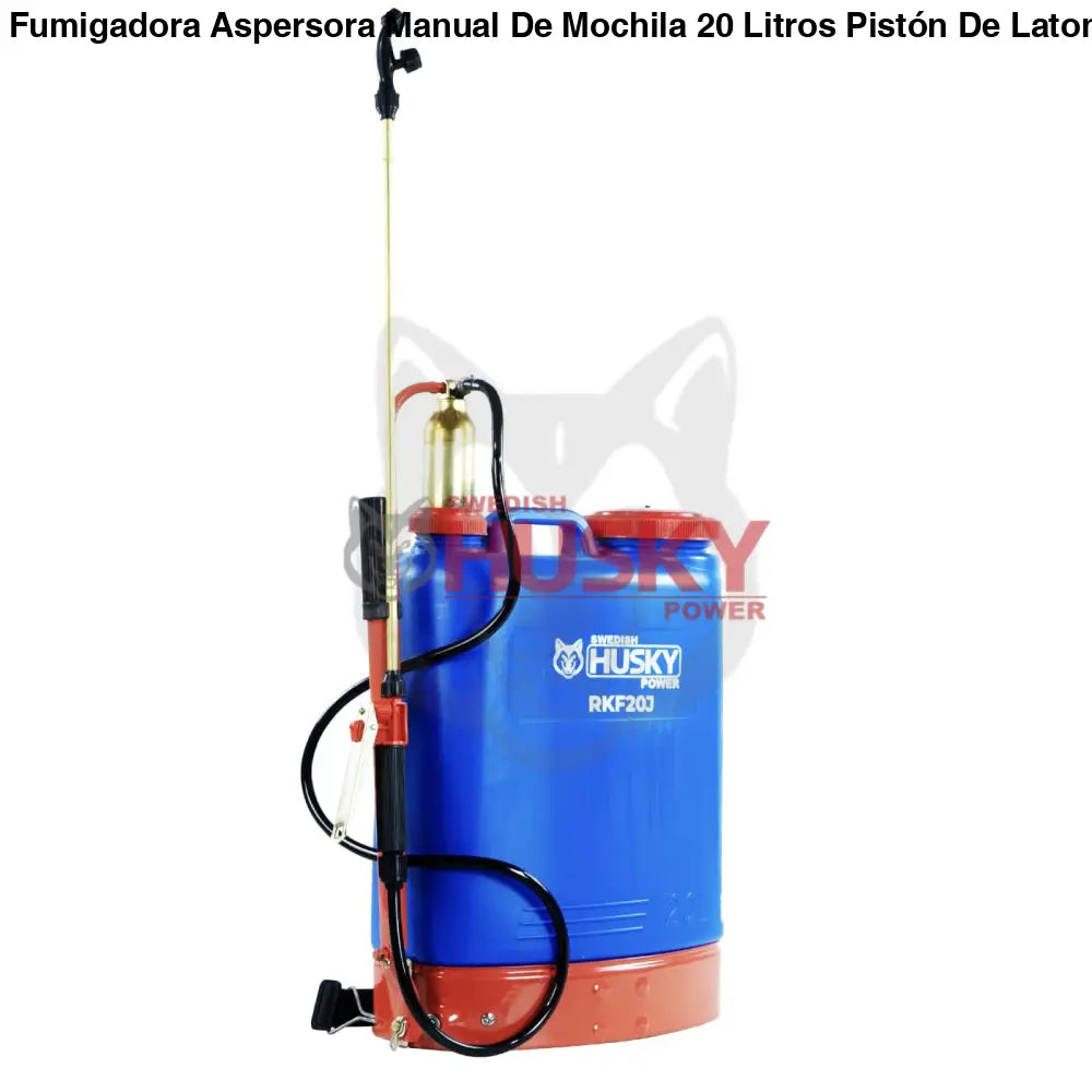 Fumigadora Aspersora Manual De Mochila 20 Litros Pistón De Laton Husky RKF20J