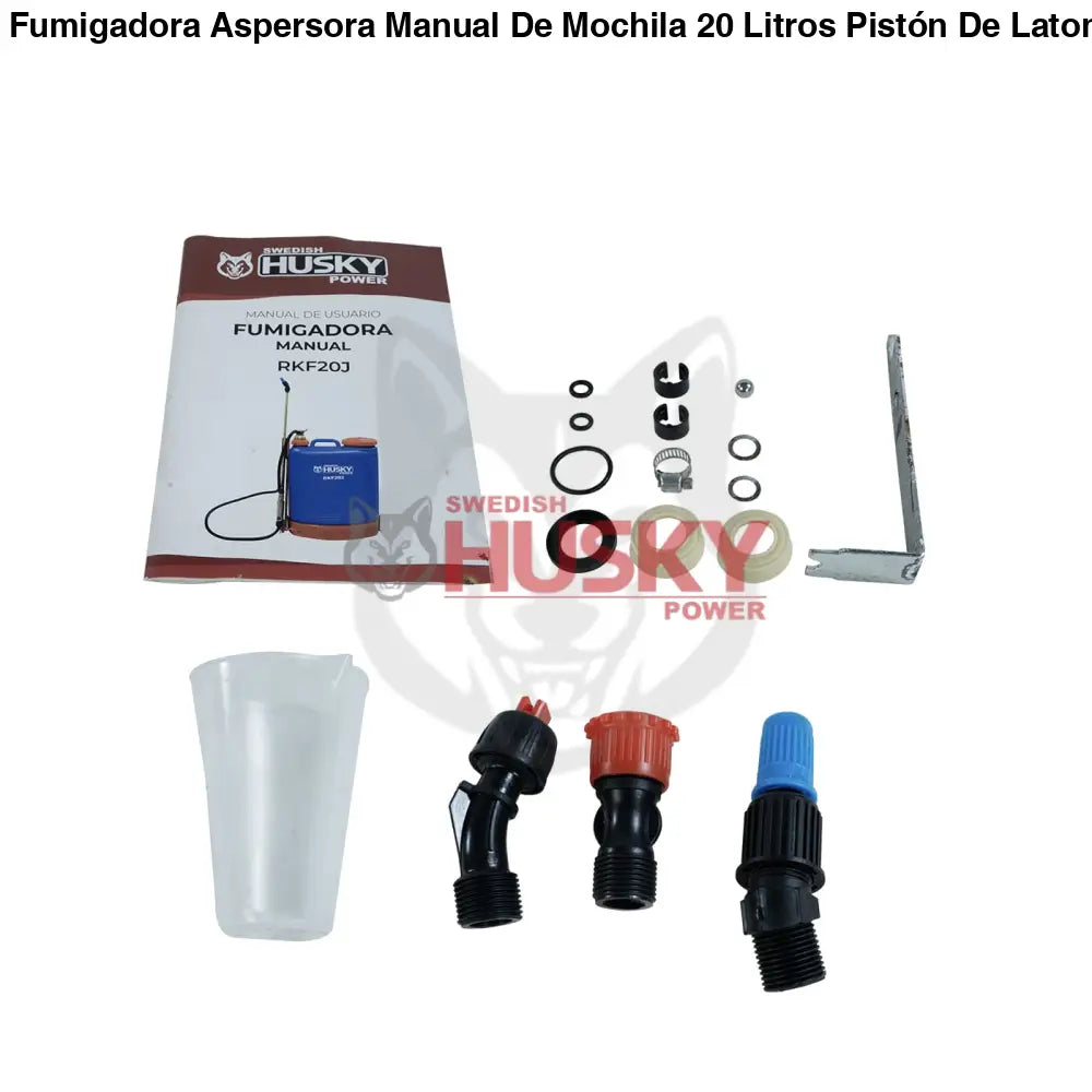 Fumigadora Aspersora Manual De Mochila 20 Litros Pistón De Laton Husky RKF20J